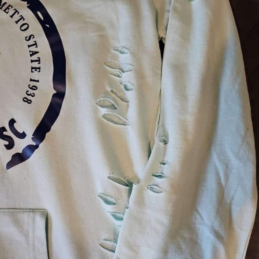 Myrtle Beach distressed Hoodie Size Large - Picture 4 of 5